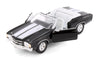 1971 Chevrolet Chevelle SS 454 Convertible - BLACK - 1/24 Diecast Metal Model by Welly