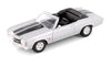 1971 Chevrolet Chevelle SS 454 Convertible - SILVER - 1/24 Diecast Metal Model by Welly