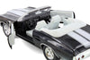 1971 Chevrolet Chevelle SS 454 Convertible - BLACK - 1/24 Diecast Metal Model by Welly