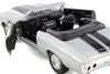 1971 Chevrolet Chevelle SS 454 Convertible - SILVER - 1/24 Diecast Metal Model by Welly