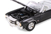 1971 Chevrolet Chevelle SS 454 Convertible - BLACK - 1/24 Diecast Metal Model by Welly