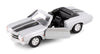 1971 Chevrolet Chevelle SS 454 Convertible - SILVER - 1/24 Diecast Metal Model by Welly