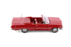 1963 Chevrolet Impala Convertible - Red  - 1/24 Diecast Metal Model by Welly