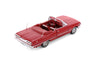 1963 Chevrolet Impala Convertible - Red  - 1/24 Diecast Metal Model by Welly