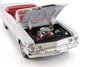 1963 Chevrolet Impala Convertible - White  - 1/24 Diecast Metal Model by Welly