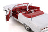1963 Chevrolet Impala Convertible - White  - 1/24 Diecast Metal Model by Welly