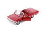 1963 Chevrolet Impala Convertible - Red  - 1/24 Diecast Metal Model by Welly