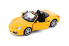 2012 Porsche Boxster S 987 - YELLOW - 1/24 Diecast Metal Model by Welly