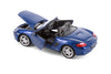 2012 Porsche Boxster S 987 - BLUE - 1/24 Diecast Metal Model by Welly
