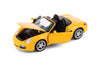2012 Porsche Boxster S 987 - YELLOW - 1/24 Diecast Metal Model by Welly