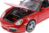 2012 Porsche Boxster S 987 - RED - 1/24 Diecast Metal Model by Welly