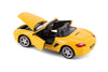 2012 Porsche Boxster S 987 - YELLOW - 1/24 Diecast Metal Model by Welly