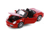 2012 Porsche Boxster S 987 - RED - 1/24 Diecast Metal Model by Welly