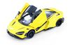 2015 McLaren 675LT - YELLOW - 1/24 Diecast Metal Model by Showcasts