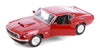 1969 Ford Mustang Boss 429 - RED - 1/24 Diecast Metal Model by Welly