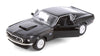 1969 Ford Mustang Boss 429 - BLACK - 1/24 Diecast Metal Model by Welly