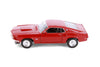 1969 Ford Mustang Boss 429 - RED - 1/24 Diecast Metal Model by Welly