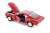 1969 Ford Mustang Boss 429 - RED - 1/24 Diecast Metal Model by Welly