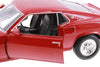1969 Ford Mustang Boss 429 - RED - 1/24 Diecast Metal Model by Welly