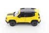 2017 Jeep Renegade Trailhawk - YELLOW - 1/24 Scale Diecast Metal Model by Welly