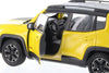 2017 Jeep Renegade Trailhawk - YELLOW - 1/24 Scale Diecast Metal Model by Welly