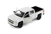 2017 Chevrolet Silverado - WHITE - Z71 1/29 Diecast Metal Model by Welly