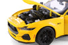 2024 Ford Mustang GT - YELLOW - 1/24 Diecast Metal Model by Welly