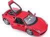 2009 Ferrari 458 Italia F142 - RED - 1/24 Scale Diecast Model by Bburago