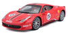 2010 Ferrari 458 challenge #5 F142 - RED - 1/24 Scale Diecast Model by Bburago