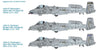 Fairchild Republic A-10 A-10C Thunderbolt II - Warthog USAF 1/48 Scale Plastic Model Kit (Assembly Required) by Italeri
