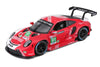 2020 Porsche 911 RSR LM - RED & WHITE - 1/24 Scale Diecast Model by Bburago