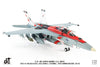 F/A-18F (F-18) Super Hornet Super Hornet VFA-41 Black Aces, 70th Anniversary, USS John C. Stannis - US Navy - 1/72 Scale Diecast Model by JC Wings