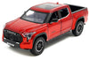 2023 Toyota Tundra TRD Off-Road 4×4 1/24 Scale Diecast Model - METALLIC RED - by MiJo