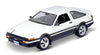 1986 Toyota Sprinter Trueno AE86 - WHITE - 1/24 Scale Diecast Model by Maisto