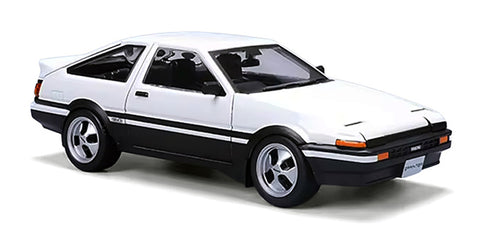 1986 Toyota Sprinter Trueno AE86 - WHITE - 1/24 Scale Diecast Model by Maisto