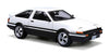 1986 Toyota Sprinter Trueno AE86 - WHITE - 1/24 Scale Diecast Model by Maisto