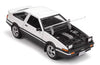 1986 Toyota Sprinter Trueno AE86 - WHITE - 1/24 Scale Diecast Model by Maisto