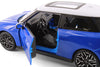 2024 Mini Cooper SE J01 - BLUE - 1/24 Diecast Metal Model by Maisto