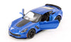 2015 Chevrolet Corvette Z06 - BLUE - 1/24 Diecast Metal Model by Welly