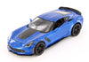 2015 Chevrolet Corvette Z06 - BLUE - 1/24 Diecast Metal Model by Welly