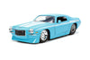 1971 Chevy Camaro Blue - 1/24 Scale Diecast Model by Jada