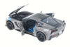 2017 Chevrolet Corvette C7 Grand Sport - GRAY - 1/24 Diecast Metal Model by Maisto
