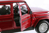 2019 Mercedes-Benz G-Class G500 W463 - RED - 1/24 Scale Diecast Model - Maisto