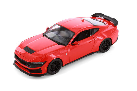2024 Ford Mustang Dark Horse S650 - RED - 1/24 Diecast Metal Model by Maisto