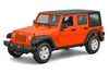 2015 Jeep Wrangler Unlimited - ORANGE - 1/24 Scale Diecast Model by Maisto