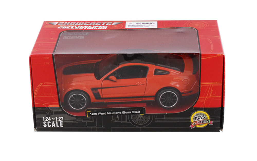 Maisto - 1:24 Se (A) - Ford Mustang Boss 302 - Orange - Online Shopping Store for Kids & Baby | Best Baby Shop in Dubai Maisto - 1:24 Se (A) - Ford Mustang Boss 302 - Orange - Online Shopping Store for Kids & Baby | Best Baby Shop in Dubai
