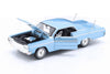 1964 Chevrolet Impala Hard Top - BLUE  - 1/24 Diecast Metal Model by Showcasts