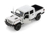 2021 Jeep Gladiator Rubicon Closed Top - WHITE - 1/27 Diecast Metal Model by MotorMax