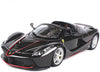 2016 Ferrari LaFerrari Aperta - BLACK - 1/24 Scale Diecast Model by Bburago