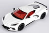 2020 Chevrolet Corvette C8 - WHITE - 1/24 Diecast Metal Model by MotorMax